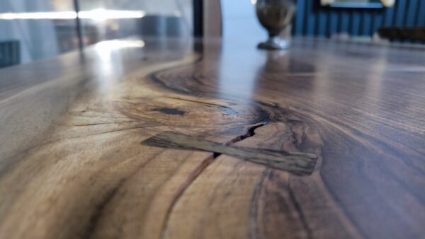 Walnut Table "Open Book" - Image 8