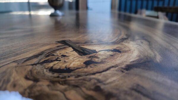 Walnut Table "Open Book" - Image 7