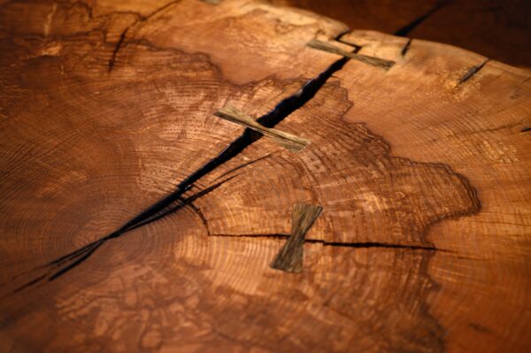 Live edge nesting coffee tables '' Dual Bloom'' - Image 4