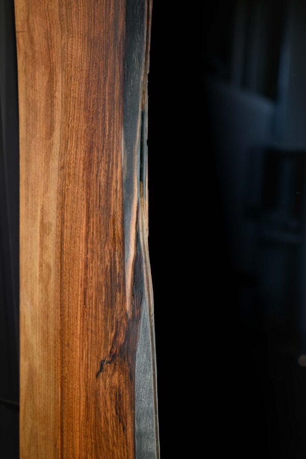 Live edge walnut frame mirror ''Diet Friendly" - Image 6