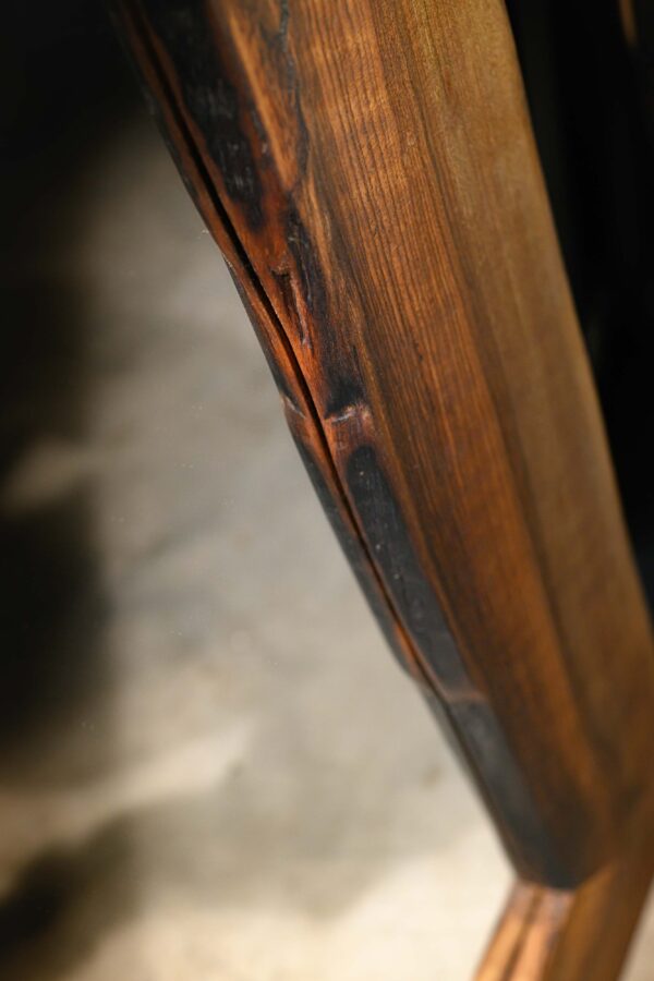 Live edge walnut frame mirror ''Diet Friendly" - Image 4