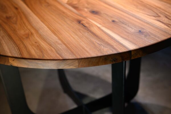 Round Elm Table - Image 6