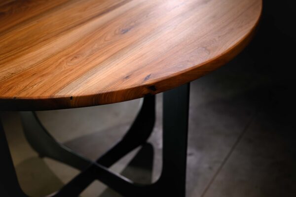 Round Elm Table - Image 7