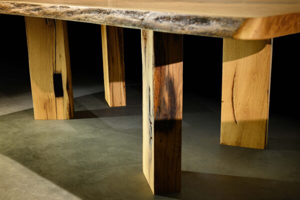 Oak Table "Twins" - Image 6